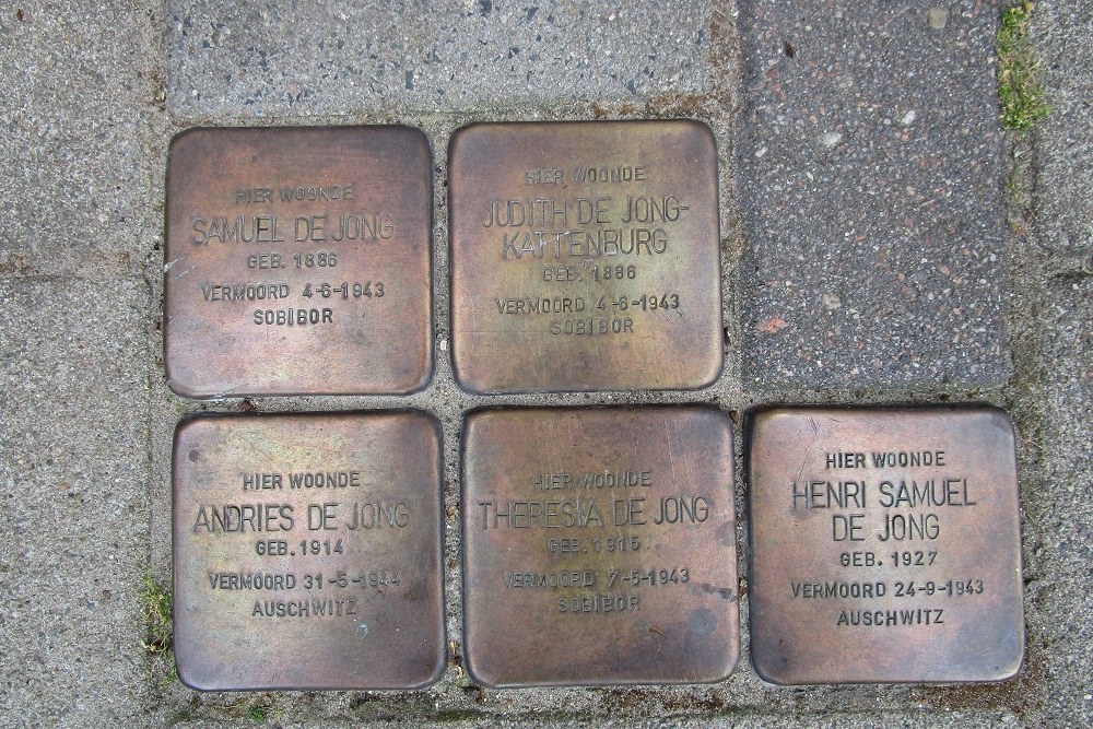 Stolpersteine Holendrechtstraat 13 #1