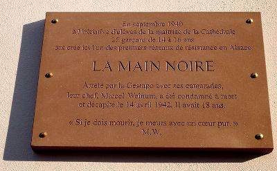 Memorial Resistance-Group La Main Noire #1