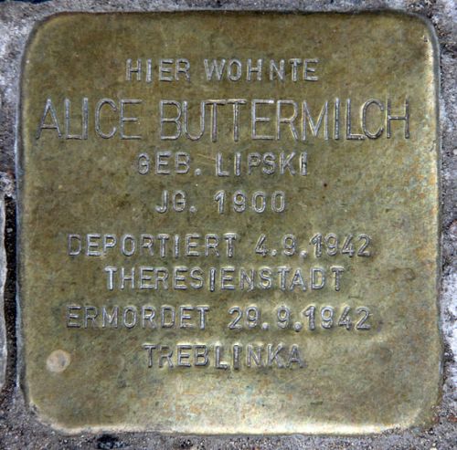 Stolpersteine Damaschkestrae 30 #1