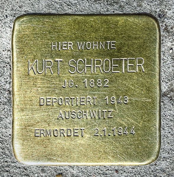 Stolperstein Bahnhofstraße 3