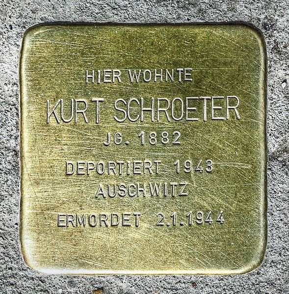 Stolperstein Bahnhofstrae 3 #1