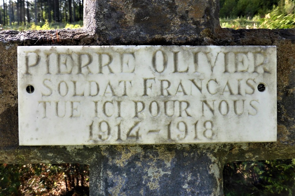 Gedenkkruis Pierre Olivier #4