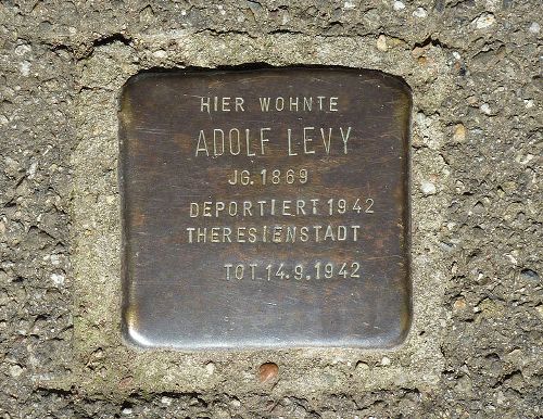 Stolperstein Tivolistrae 17