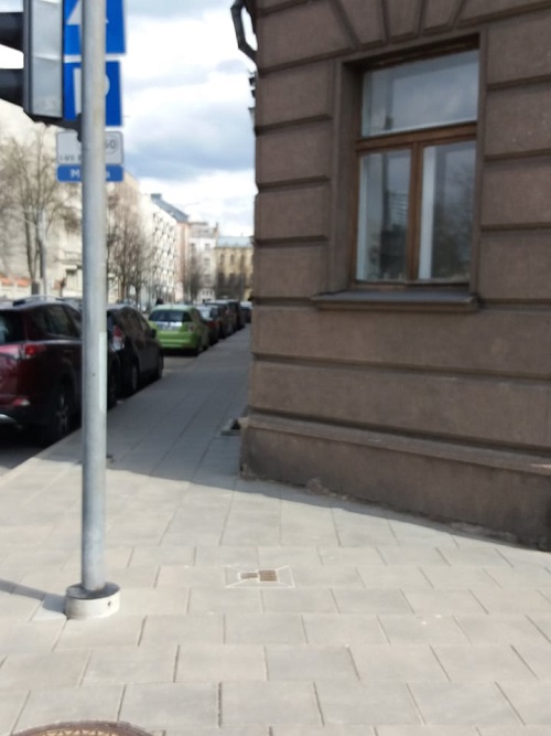 Stolpersteine Vasario 16-osios gatvė 8 / Šermukšnių gatvė 1 #3