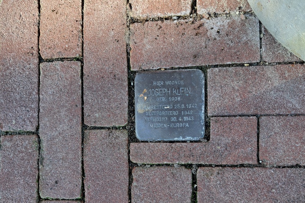 Stolperstein Monseigneur Mannensstraat 63