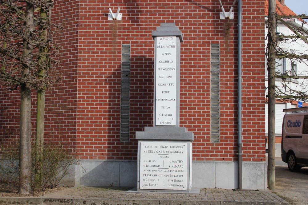 Monument Onafhankelijkheid Belgi Perwez #1