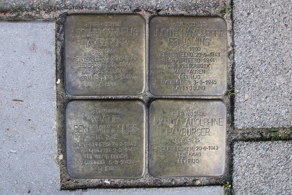 Stolpersteine Grevelingenstraat 18