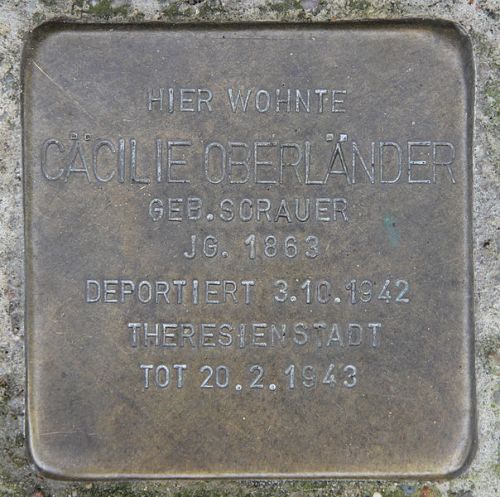 Stolpersteine Else-Lasker-Schüler-Straße 5 #1