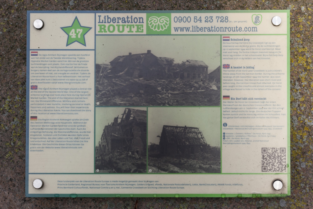 Liberation Route Marker 47 #2