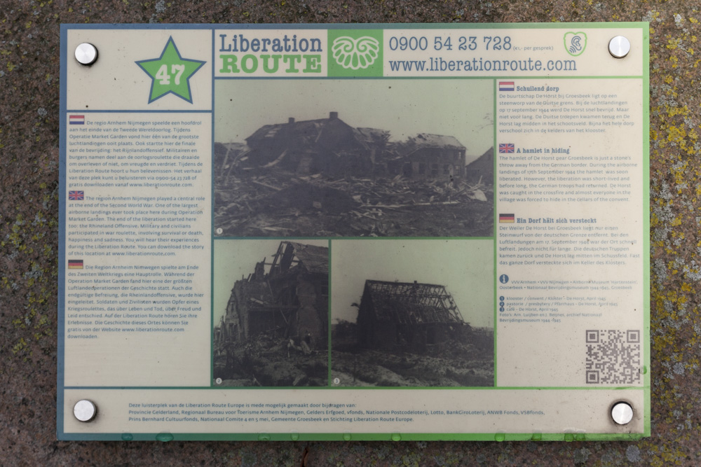 Liberation Route Marker 047: A hamlet in hiding #2
