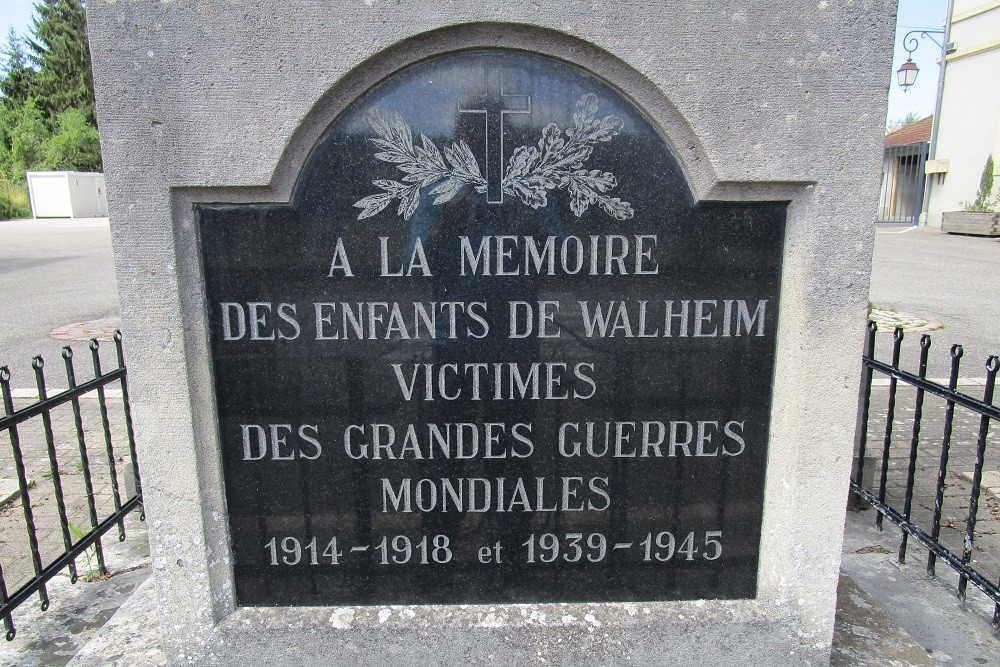 War Memorial Walheim #3