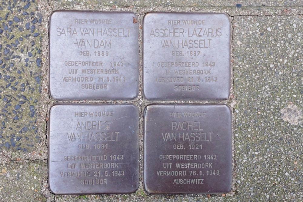 Stolpersteine Diergaardesingel 79b