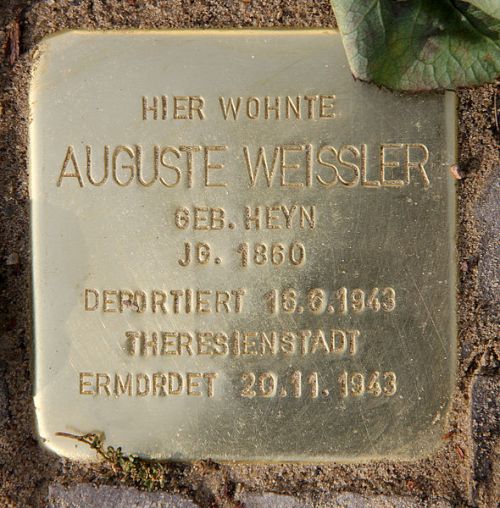 Stolpersteine Meiningenallee 7 #2