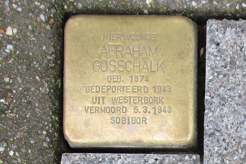 Stolpersteine Claes de Vrieslaan 70 #2