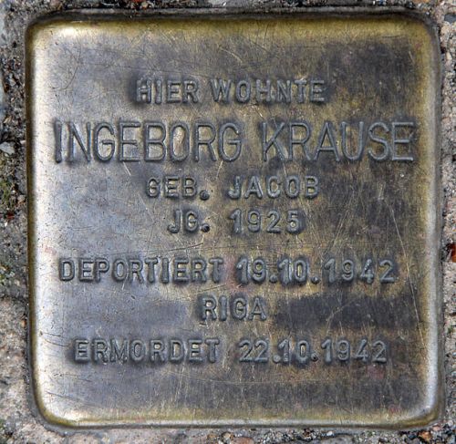 Stolperstein Prenzlauer Allee 36 #1