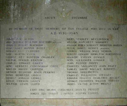 War Memorial St Columba College #2