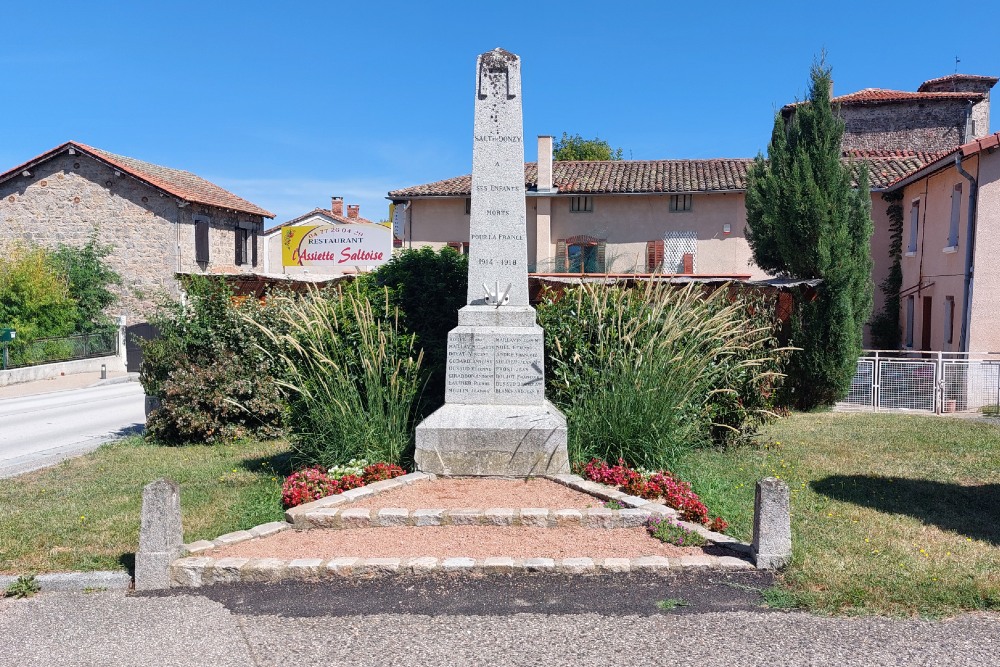 War Memorial Salt-en-Donzy #3