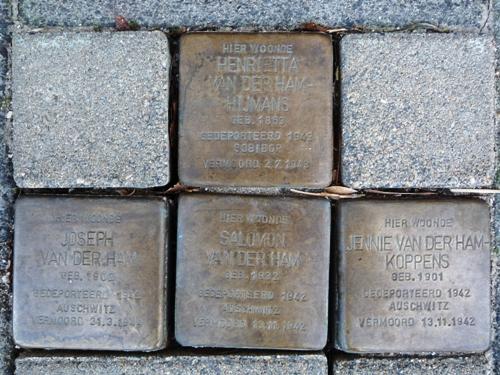 Stolpersteine Akkerstraat 15 #1