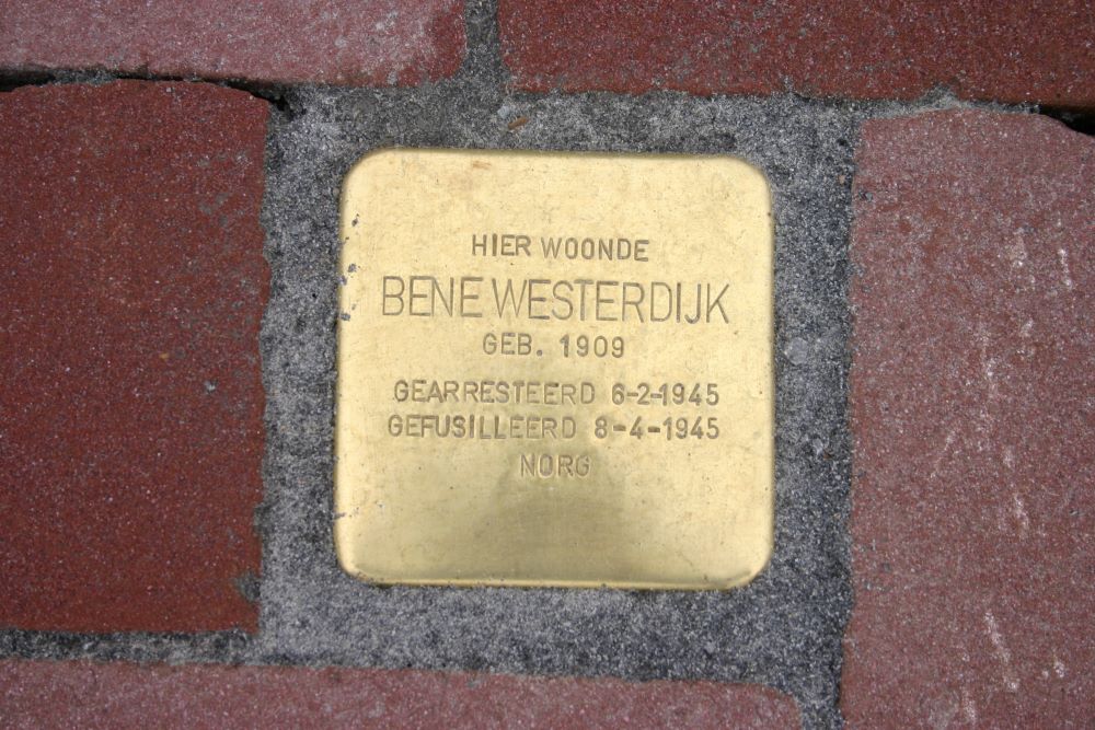 Stolperstein Dwarsweg 1