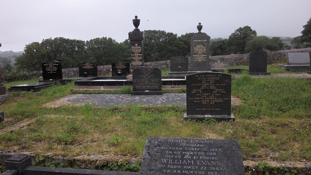 Oorlogsgraf van het Gemenebest Twynllanan Methodist Chapelyard #1