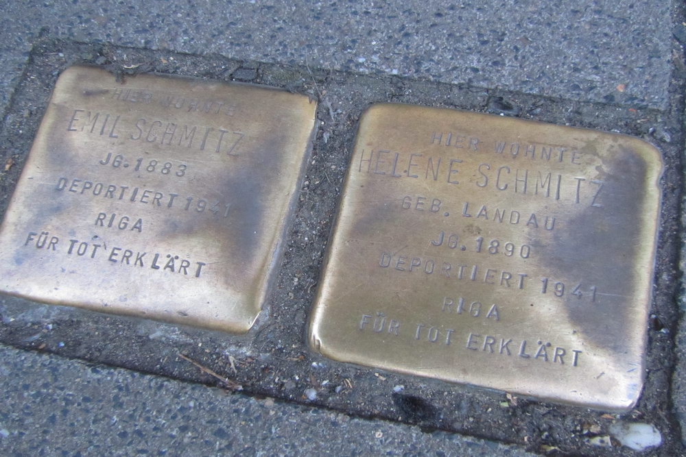 Stolpersteine Severinswall 12