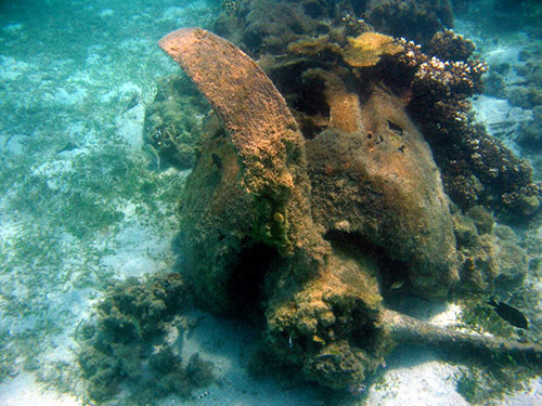 Crash Site & Remains Mitsubishi A6M 