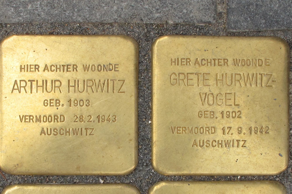 Stolpersteine Herenstraat 3 #1