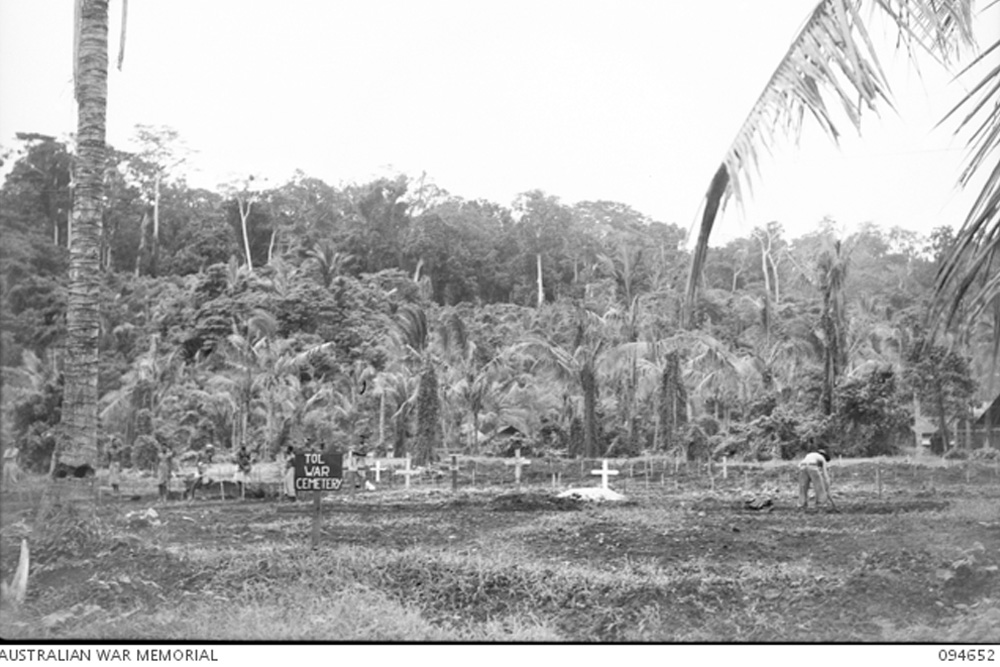 Former Location Tol War Cemetery