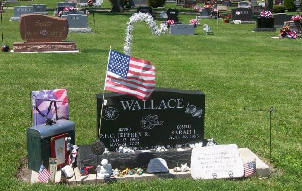 American War Grave Floral Hill Cemetery