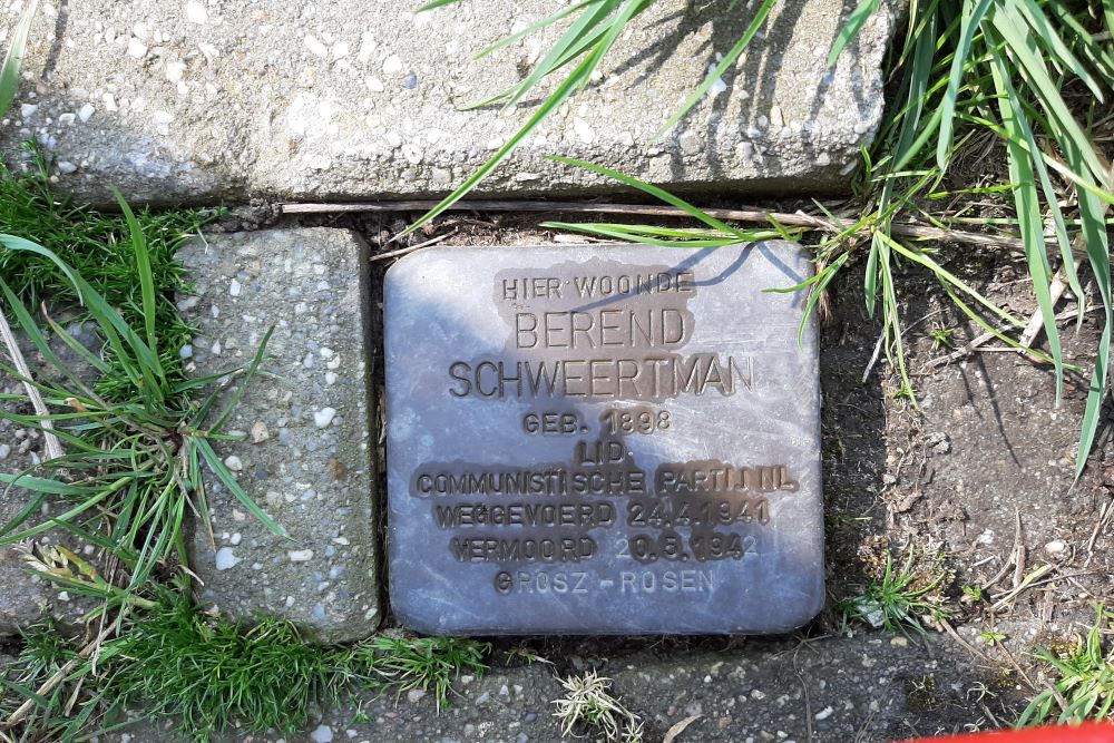 Stolperstein Oudezijl B 55