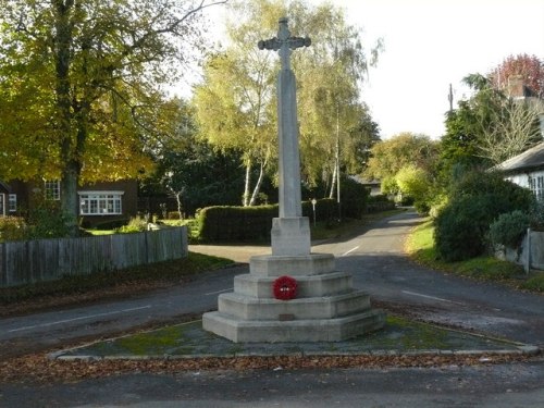 Oorlogsmonument Houghton #1