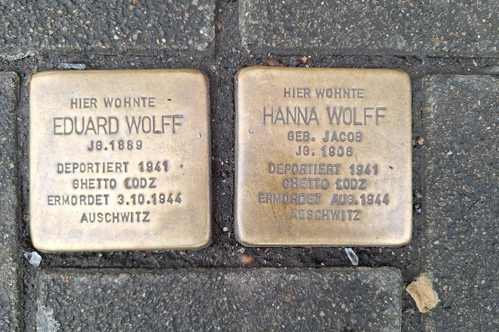 Stolpersteine Immermannstrae 65 #1