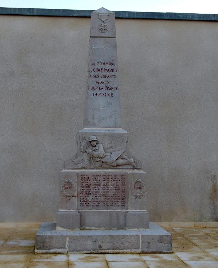 Monument Eerste Wereldoorlog Champagney