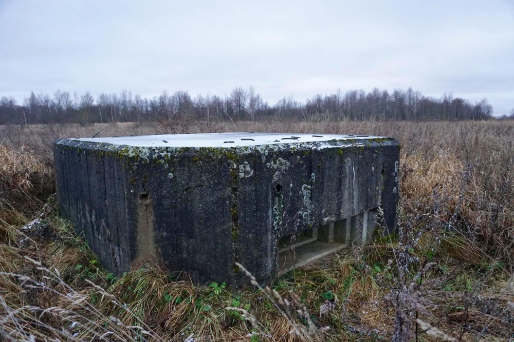 Sovjet Machinegeweer Bunker Maloye Sirkovo