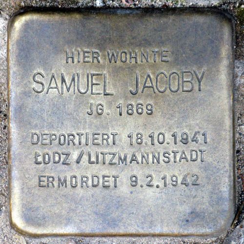 Stolpersteine Herderstraße 5 #2