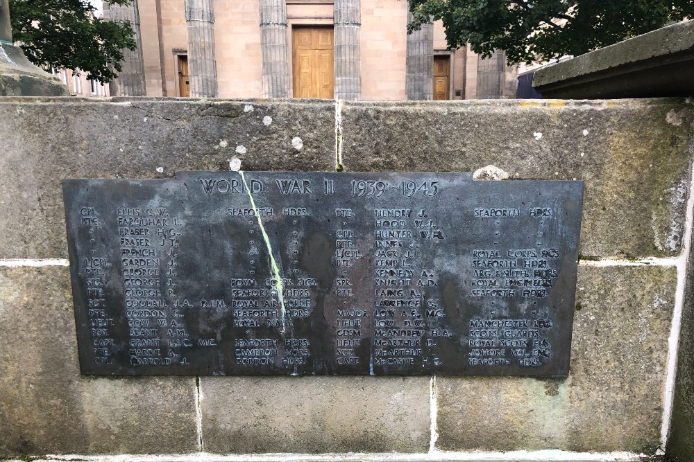 War Memorial Elgin #3