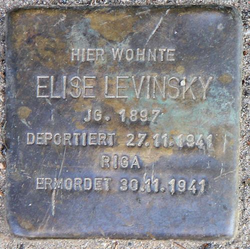 Stolpersteine Fasanenstrae 55 #1