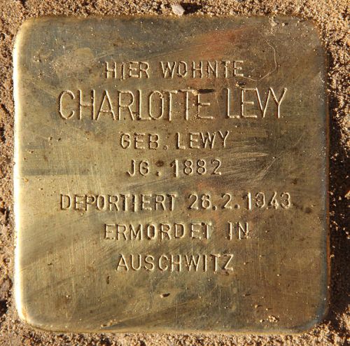 Stolpersteine Albertinenstraße 31