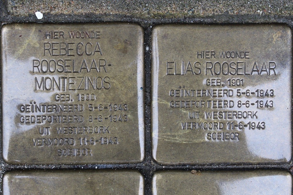 Stolpersteine Retiefstraat 39 #2