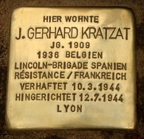 Stolperstein Gartenstrae 15