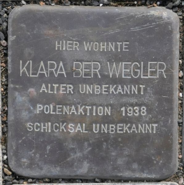 Stumbling Stones Friedrich-Ebert-Straße 27