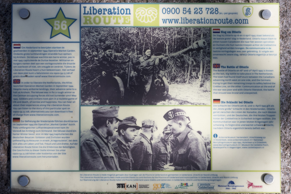 Liberation Route Marker 56 #3