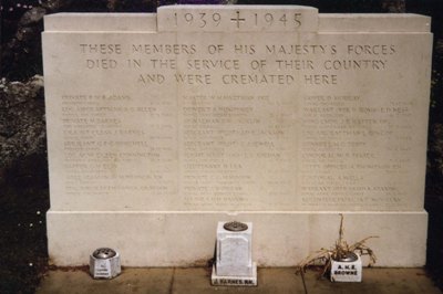 Monument Downs Crematorium Brighton