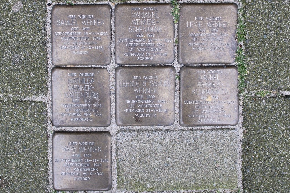 Stolpersteine Vechtstraat 125