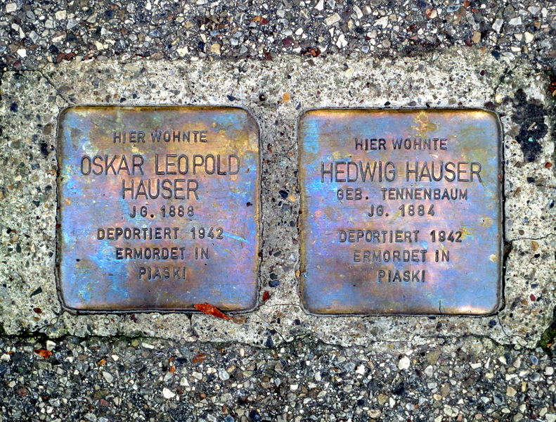 Stolpersteine Frstenstrae 27 #1