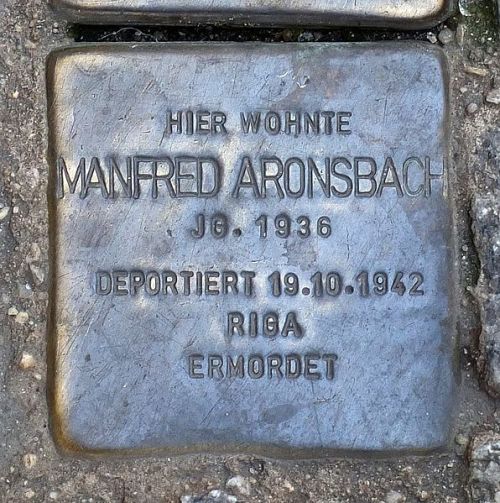 Stolpersteine Groe Prsidentenstrae 8 #2