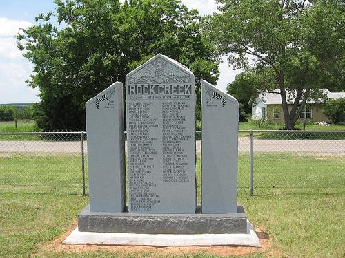 Veterans Memorial Rock Creek