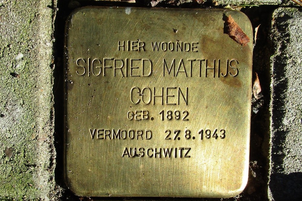 Stolpersteine Hasebroeklaan 13 #2