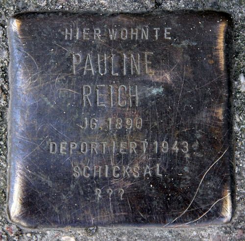Stolperstein Urbanstraße 3