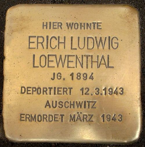 Stolpersteine Damaschkestrae 32